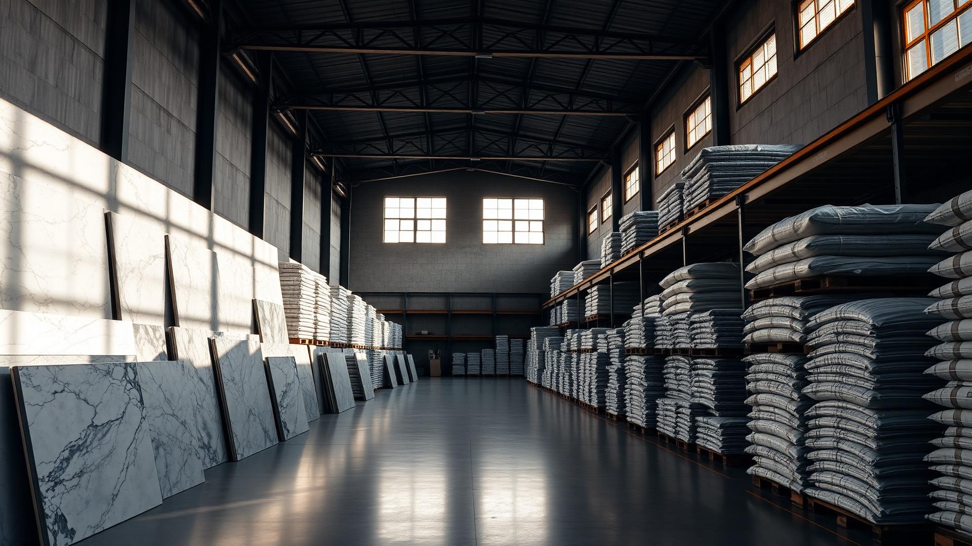 JDR Building Materials warehouse in Dubai